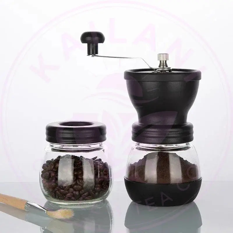 Hand Rocking Coffee Grinder - Adjustable Manual Bean Mill - Kailani Coffee & Tea Co.