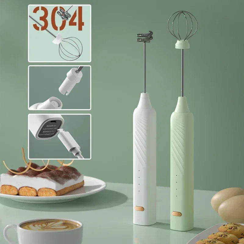 3-Speed Electric Milk Frother - DecorBites™ - Kailani Coffee & Tea Co.