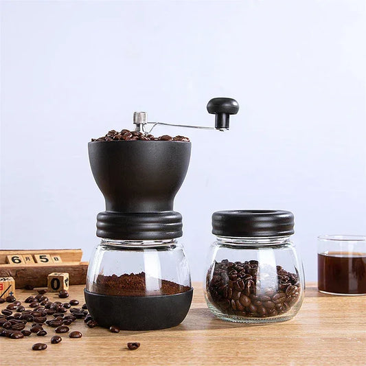 Hand Rocking Coffee Grinder - Adjustable Manual Bean Mill - Kailani Coffee & Tea Co.