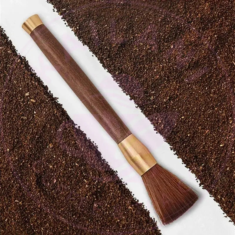 Espresso Brush - Wooden Handle Coffee Grinder Cleaning Brush - Kailani Coffee & Tea Co.