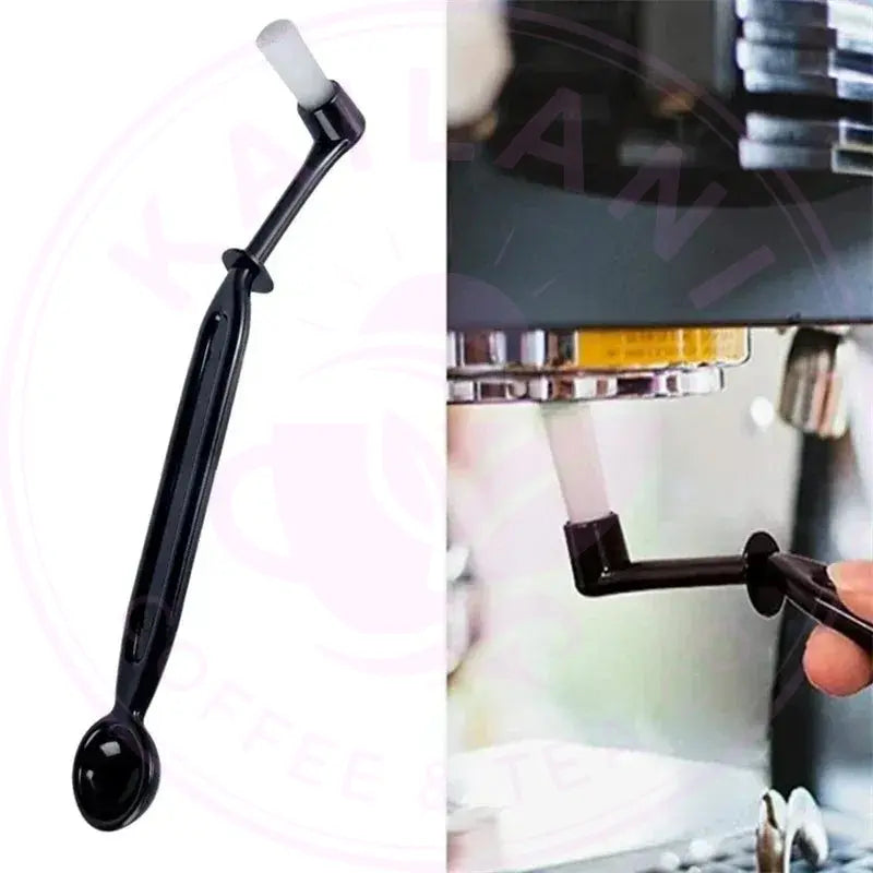 DecorBites™ Coffee Machine Cleaning Brush Set: Wooden Grinder & Nylon Espresso Brushes Decorbites