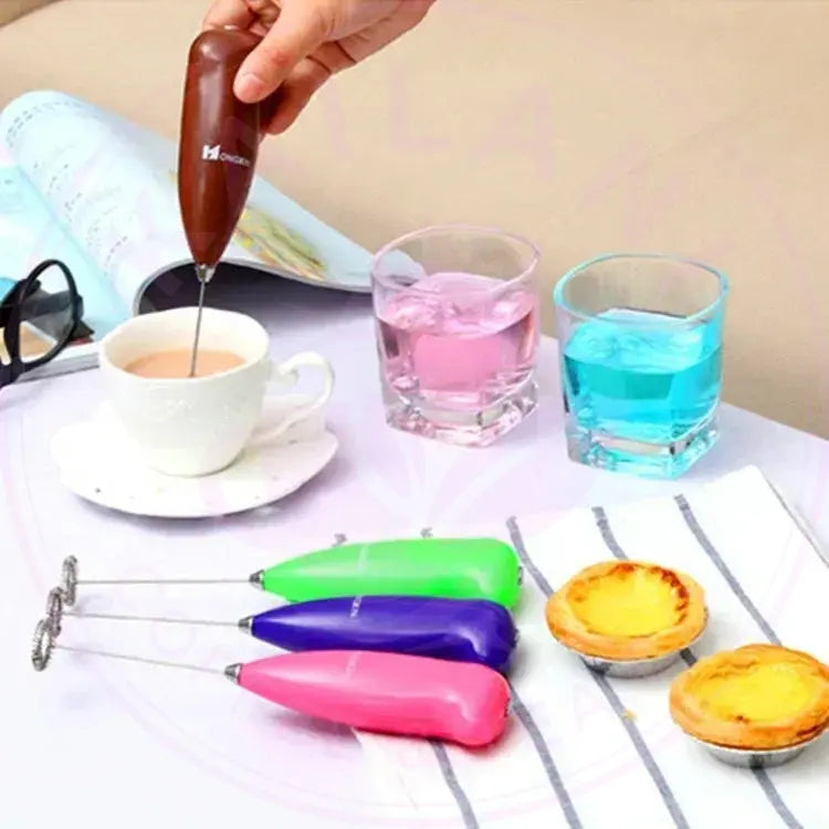 Electric Milk Frother & Mini Mixer - DecorBites™ - Kailani Coffee & Tea Co.