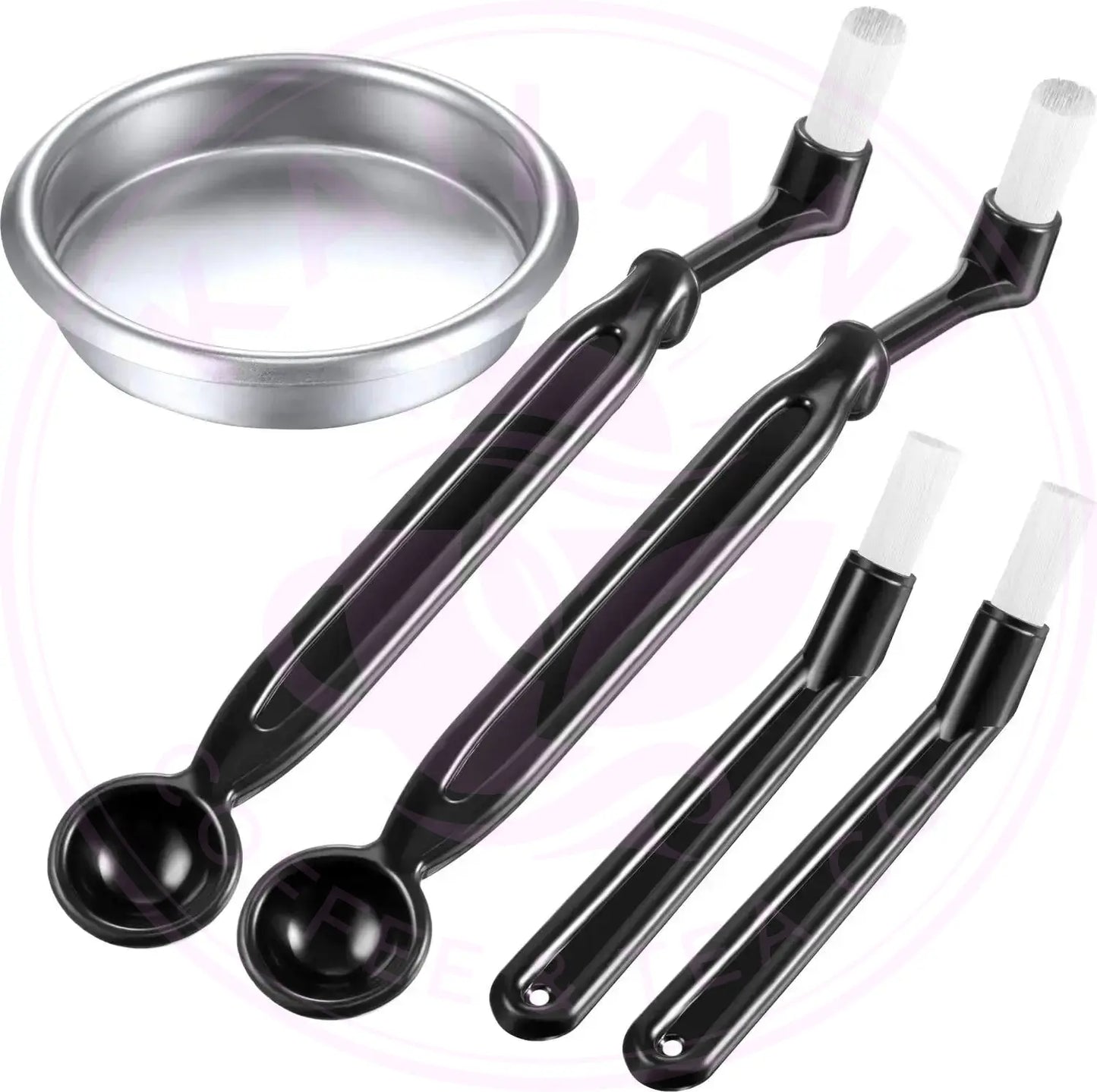 DecorBites™ Espresso Machine Cleaning Kit with Spoon and Brush Decorbites
