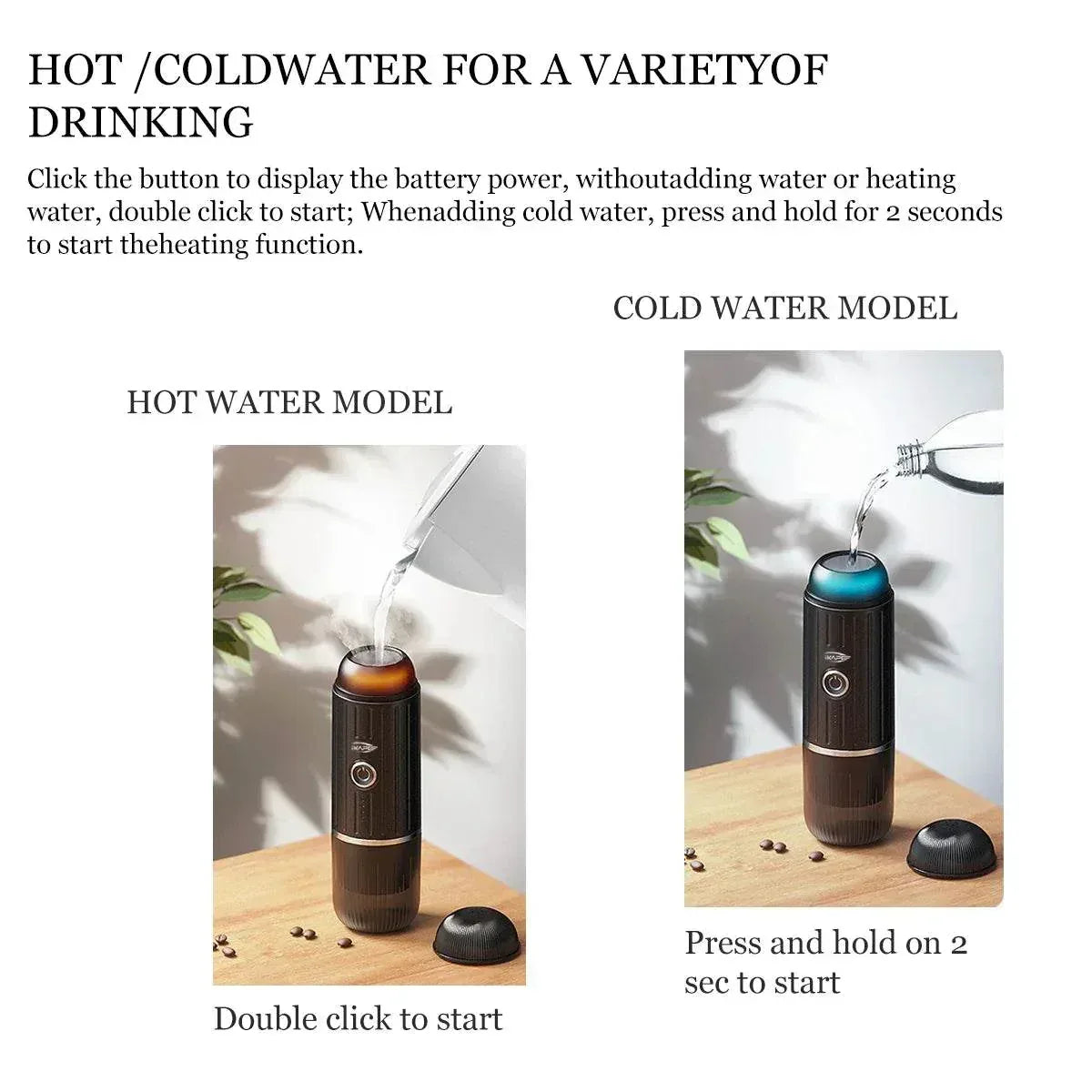 Portable Electric Espresso Maker | Hot & Cold - Kailani Coffee & Tea Co.