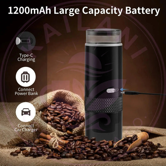 Portable Coffee Machine - Single Cup Drip Maker On the Go