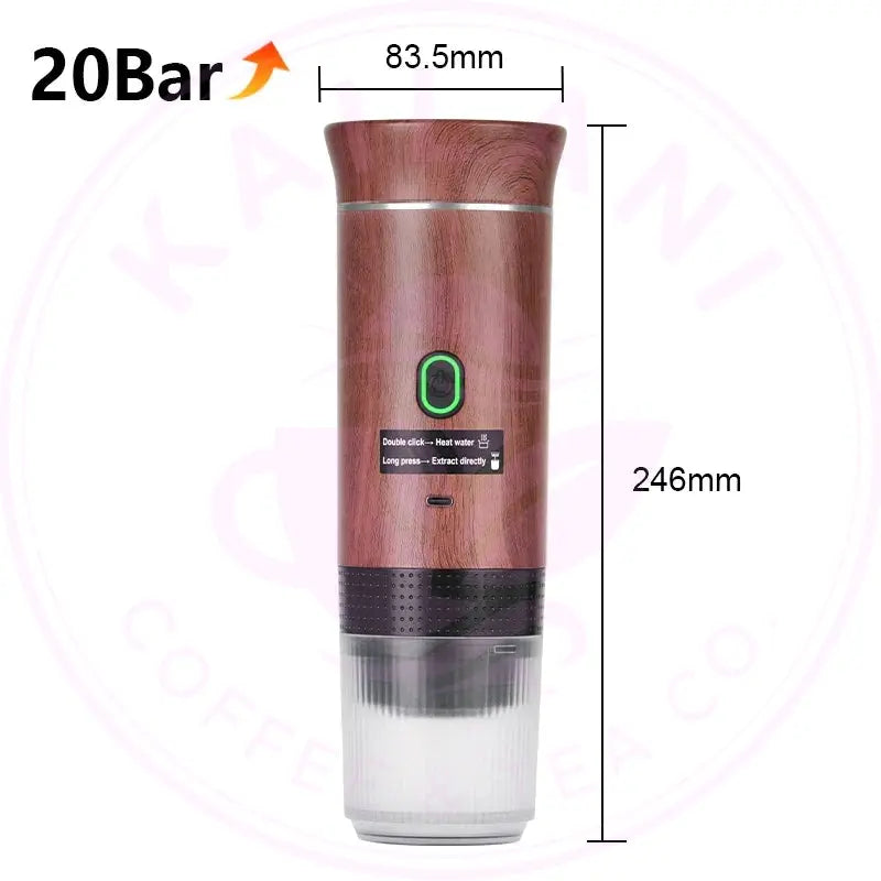 Portable Espresso Coffee Machine - 3in1 Travel Brew WTN Essentials