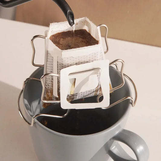 Disposable Pour Over Coffee Filter Bag - Drip Coffee Brewer - Kailani Coffee & Tea Co.