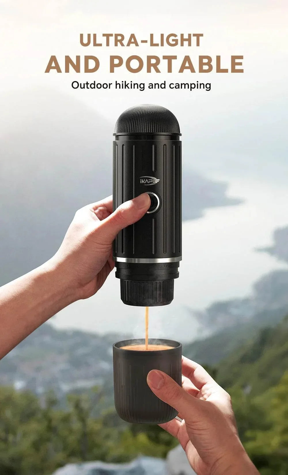 Portable Electric Espresso Maker | Hot & Cold - Kailani Coffee & Tea Co.
