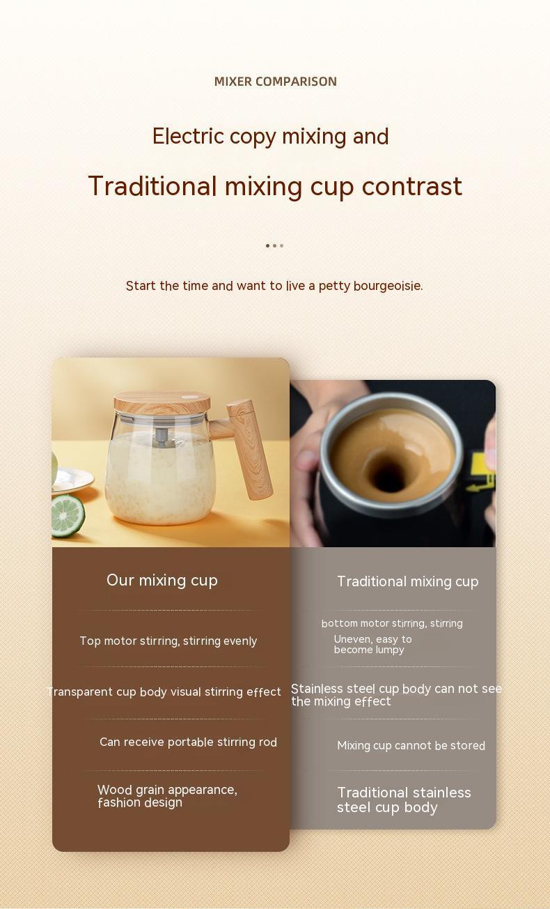 Self-Stirring Coffee Mug 400ML | Electric Automatic Mixing Cup - Kailani Coffee & Tea Co.