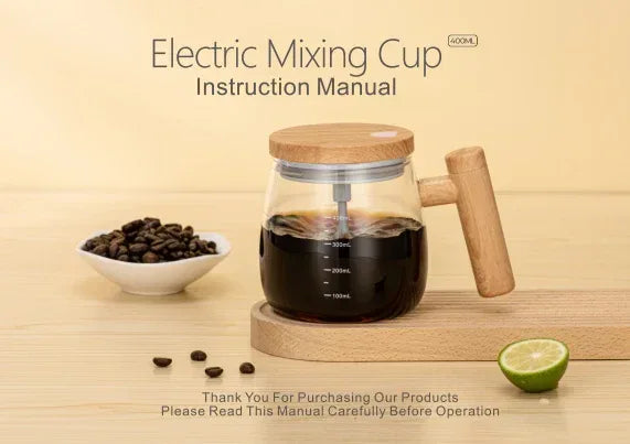 Self-Stirring Coffee Mug 400ML | Electric Automatic Mixing Cup - Kailani Coffee & Tea Co.