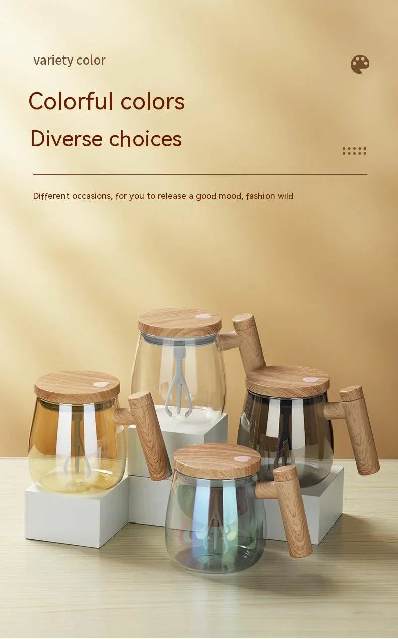 Self-Stirring Coffee Mug 400ML | Electric Automatic Mixing Cup - Kailani Coffee & Tea Co.