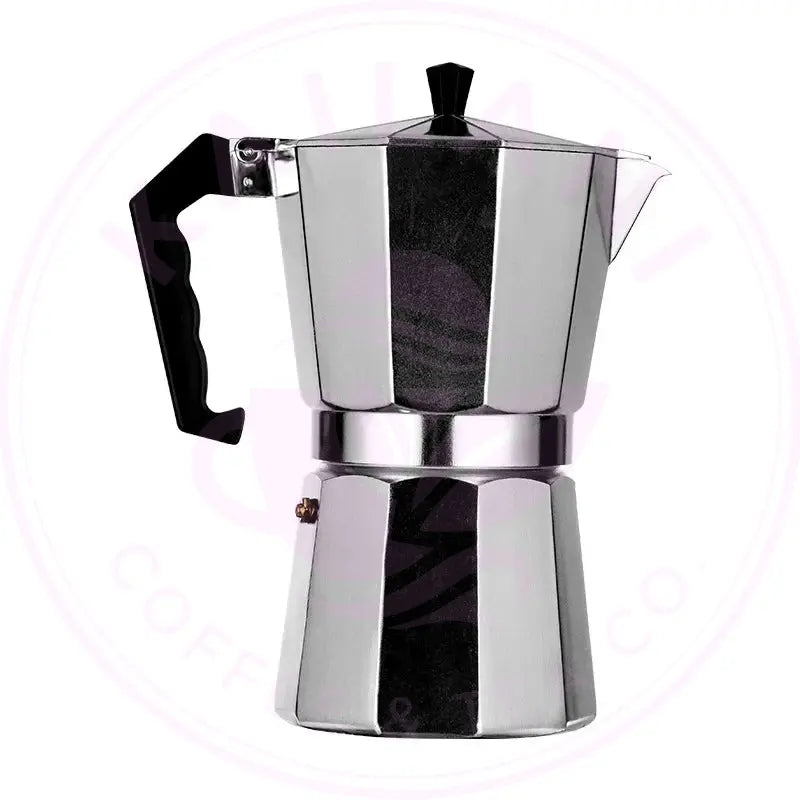 Moka Pot - Italian Octagonal Stainless Steel Coffee Maker