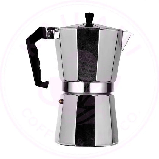 Moka Pot - Italian Octagonal Stainless Steel Coffee Maker