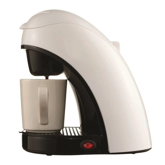 Single Cup Coffee Maker | White Personal Brewer - Kailani Coffee & Tea Co.
