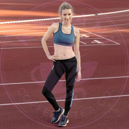Kailani Lightning Strike Athletic Leggings - UPF 50+ Four-Way Stretch - Kailani Coffee & Tea Co.