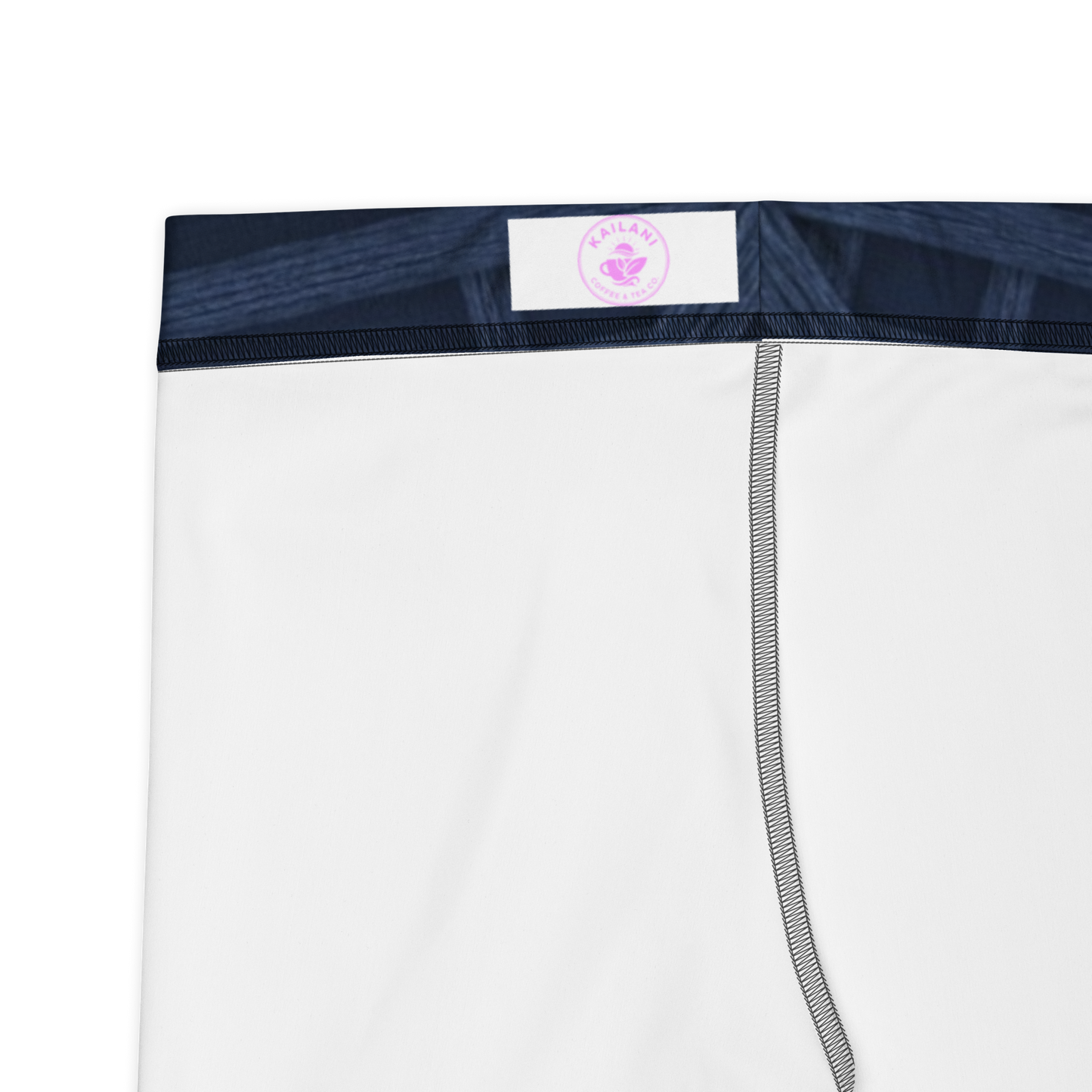 Kailani Navy Braid Athletic Leggings - UPF 50+ Four-Way Stretch