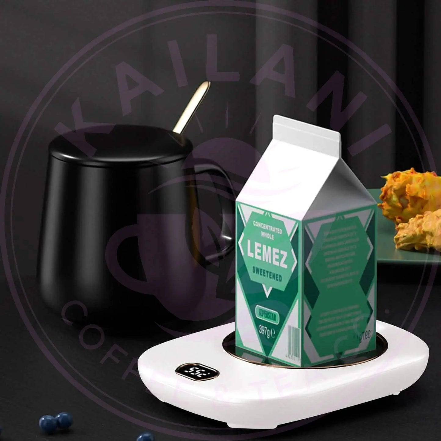 Auto Shut Off USB Coffee Mug Heating Plate with 3 Temperature Setting