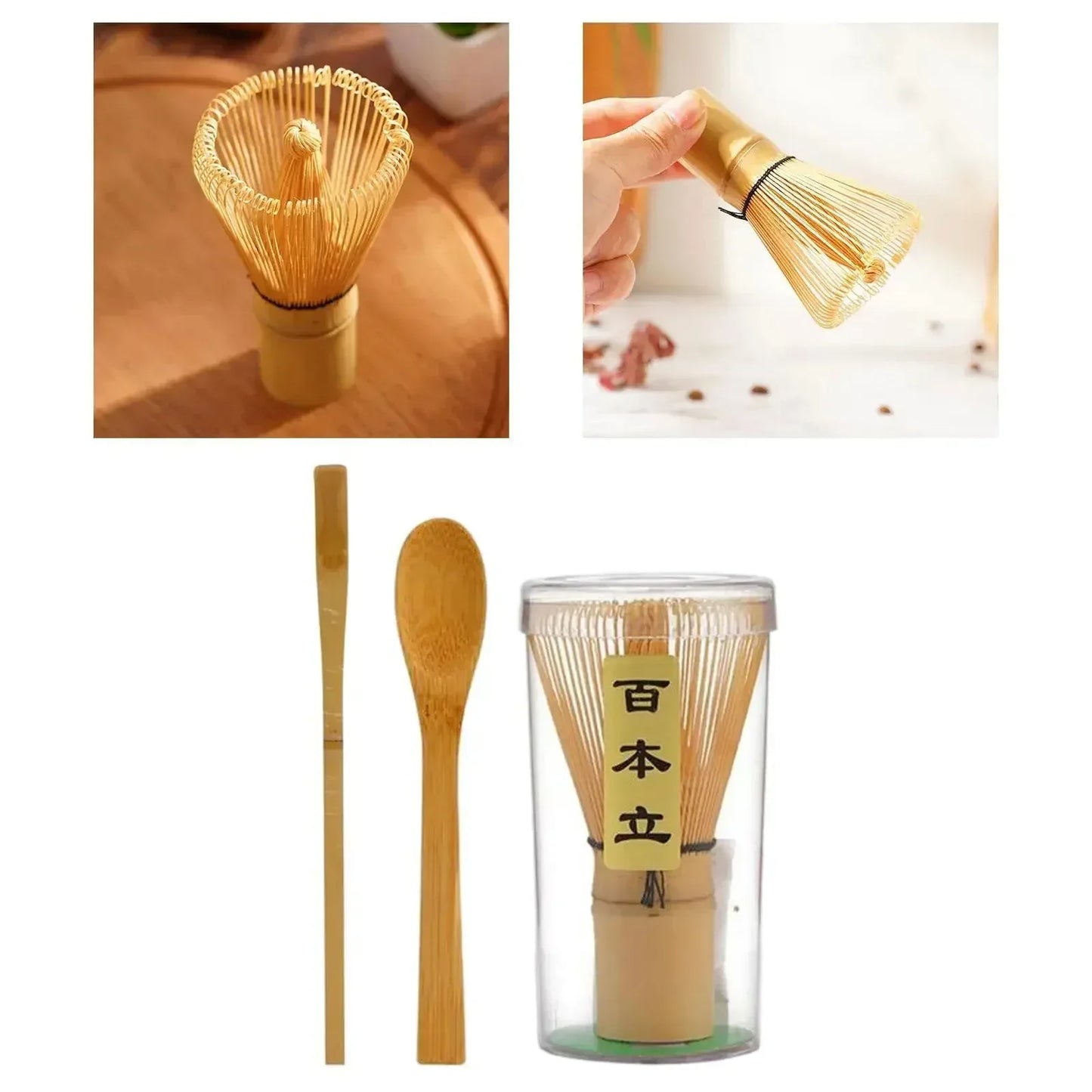 Bamboo Matcha Whisk | Traditional Chasen Tea Tool - Kailani Coffee & Tea Co.