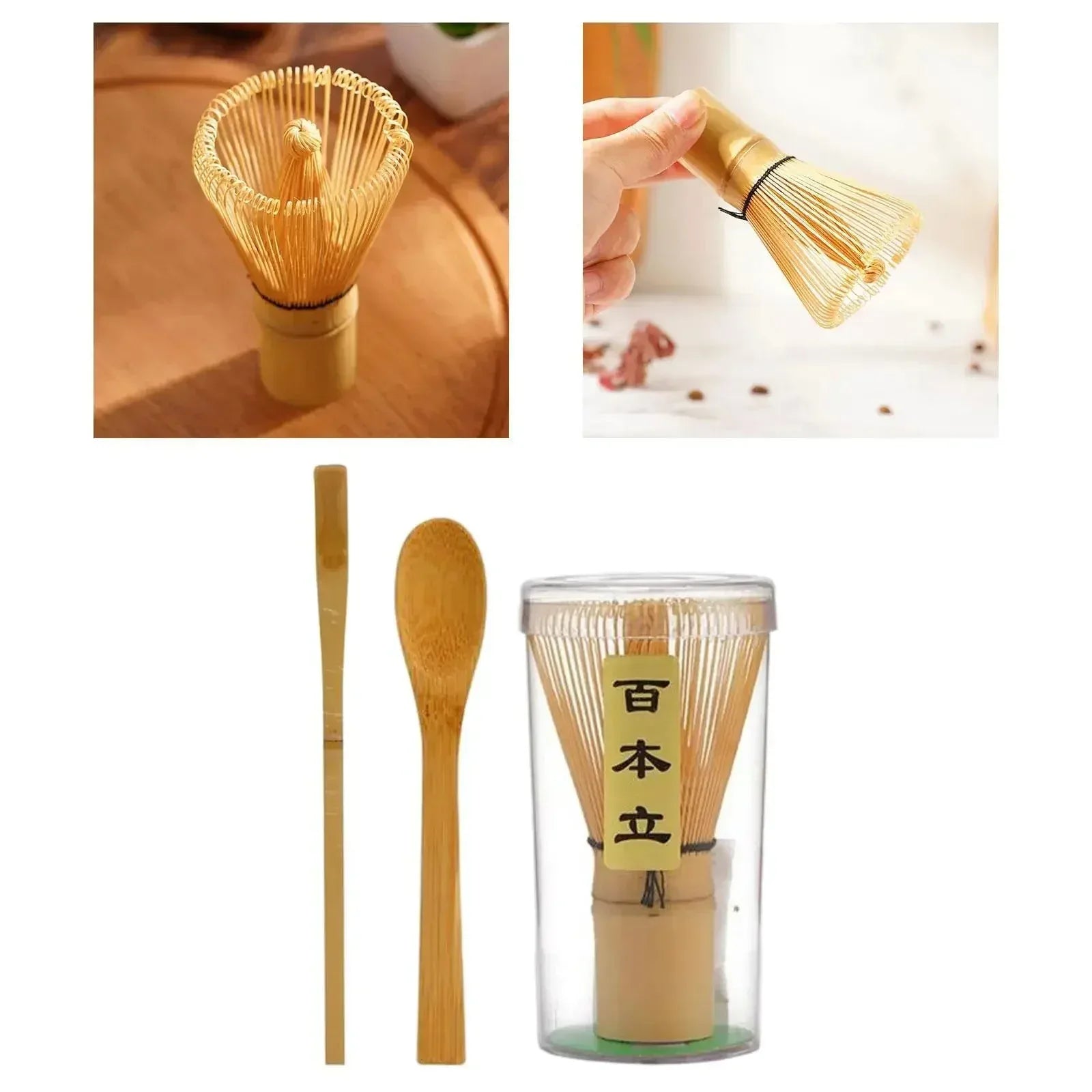 Bamboo Matcha Whisk | Traditional Chasen Tea Tool - Kailani Coffee & Tea Co.