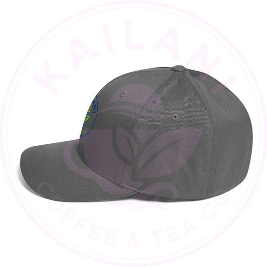Structured Twill Flex-Fit Cap - Kailani Coffee & Tea Co. - Kailani Coffee & Tea Co.