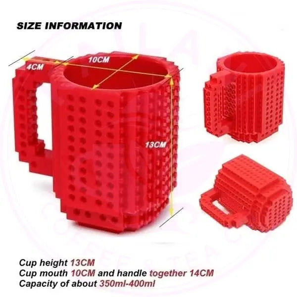 Coffee Cup Building Blocks Mugs