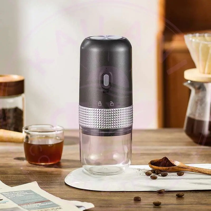Electric Ceramic Coffee Grinder USB Charging Portable Outdoor Coffee Grinder Royalessencelux