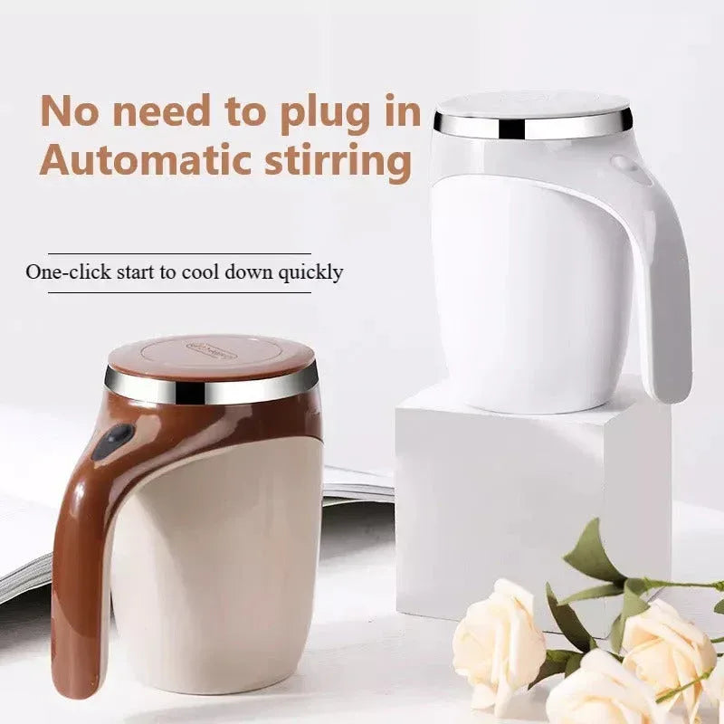 Self-Stirring Coffee Mug - Rechargeable Electric Mixing Cup - Kailani Coffee & Tea Co.