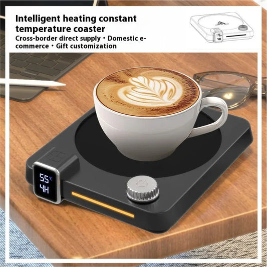 Smart Coffee Cup Warmer - Heating Coaster with Auto Timer - Kailani Coffee & Tea Co.
