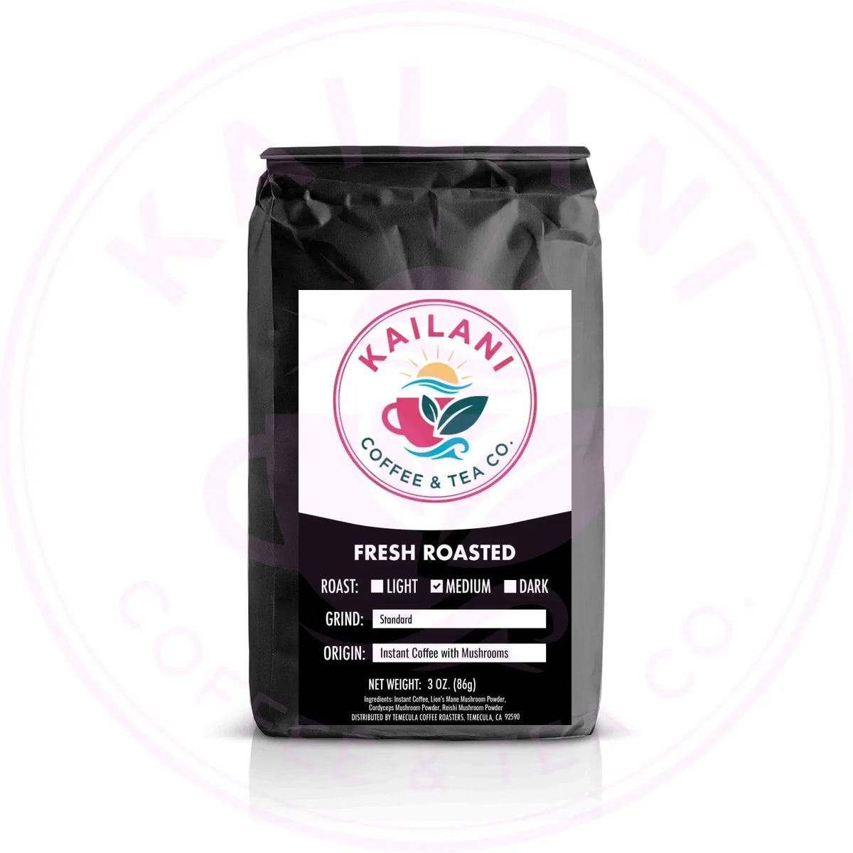 Mushroom Instant Coffee - Lion's Mane Reishi Cordyceps