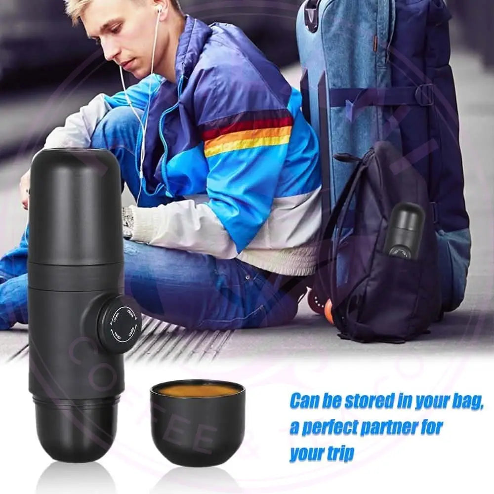 Portable Coffee Maker - Manual Espresso Machine