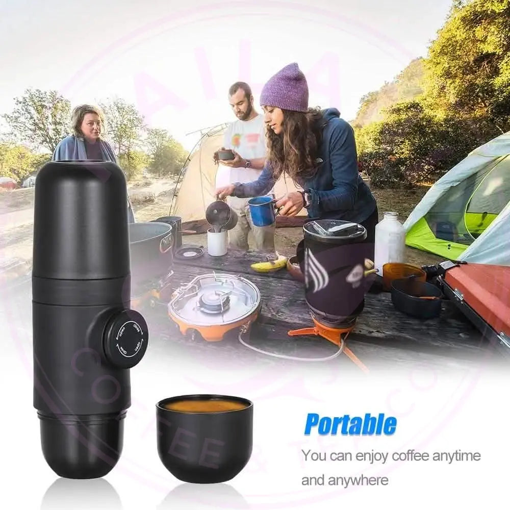 Portable Coffee Maker - Manual Espresso Machine