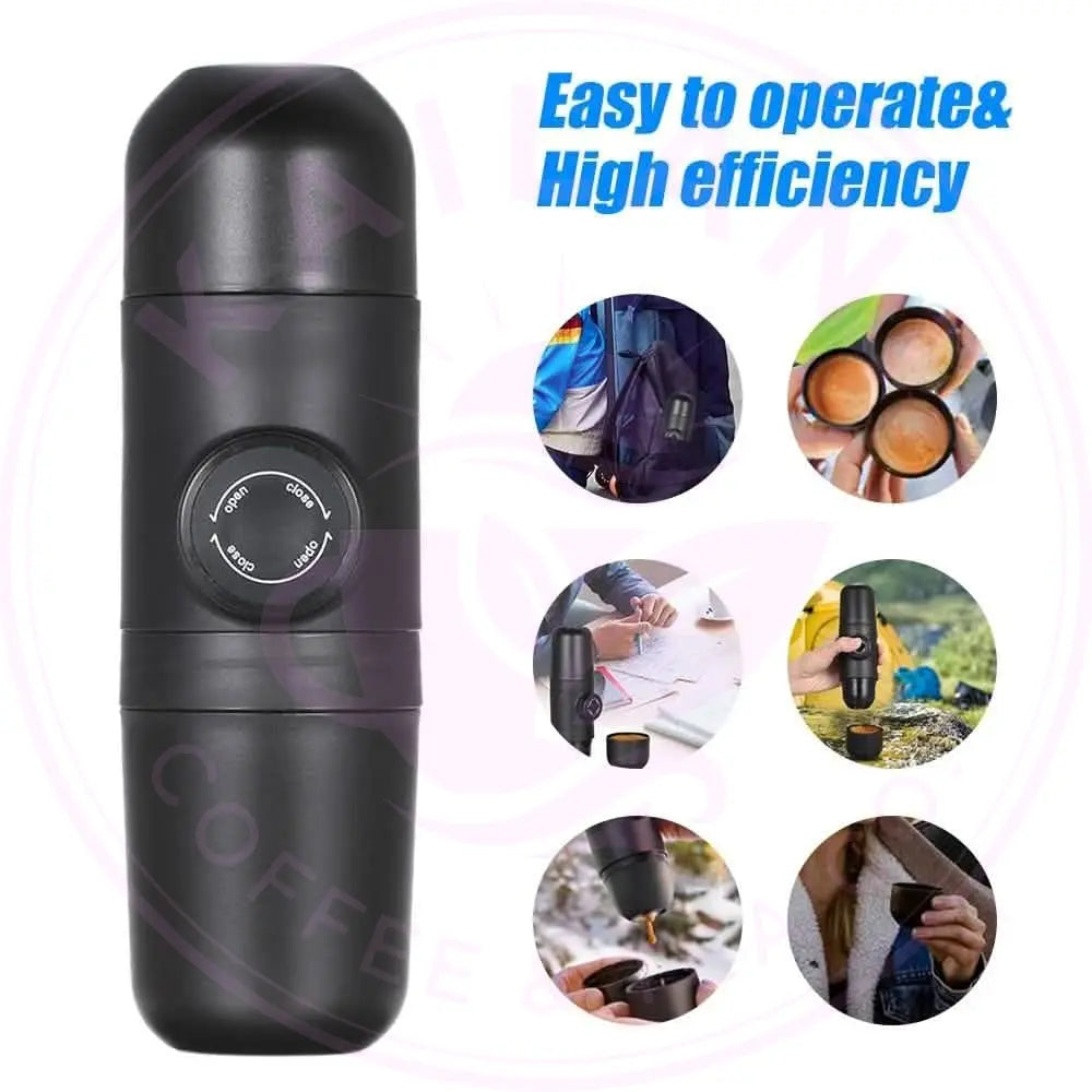 Portable Coffee Maker - Manual Espresso Machine