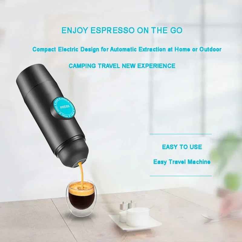 Portable Espresso Maker - Brew Barista-Quality Coffee Anywhere You Go! - Kailani Coffee & Tea Co.