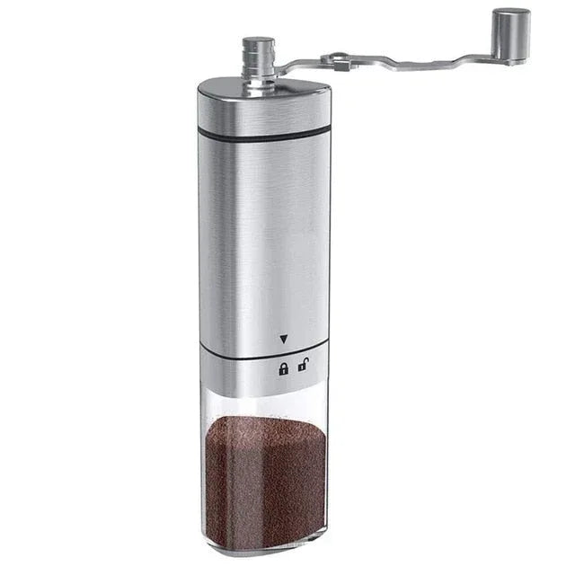 Mini Manual Coffee Grinder - Portable Hand Crank Burr Grinder for Fresh Coffee Anywhere - Kailani Coffee & Tea Co.