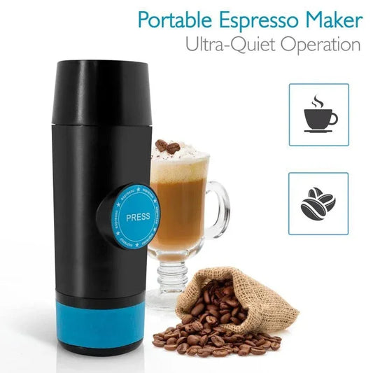 Portable Espresso Maker - Brew Barista-Quality Coffee Anywhere You Go! - Kailani Coffee & Tea Co.