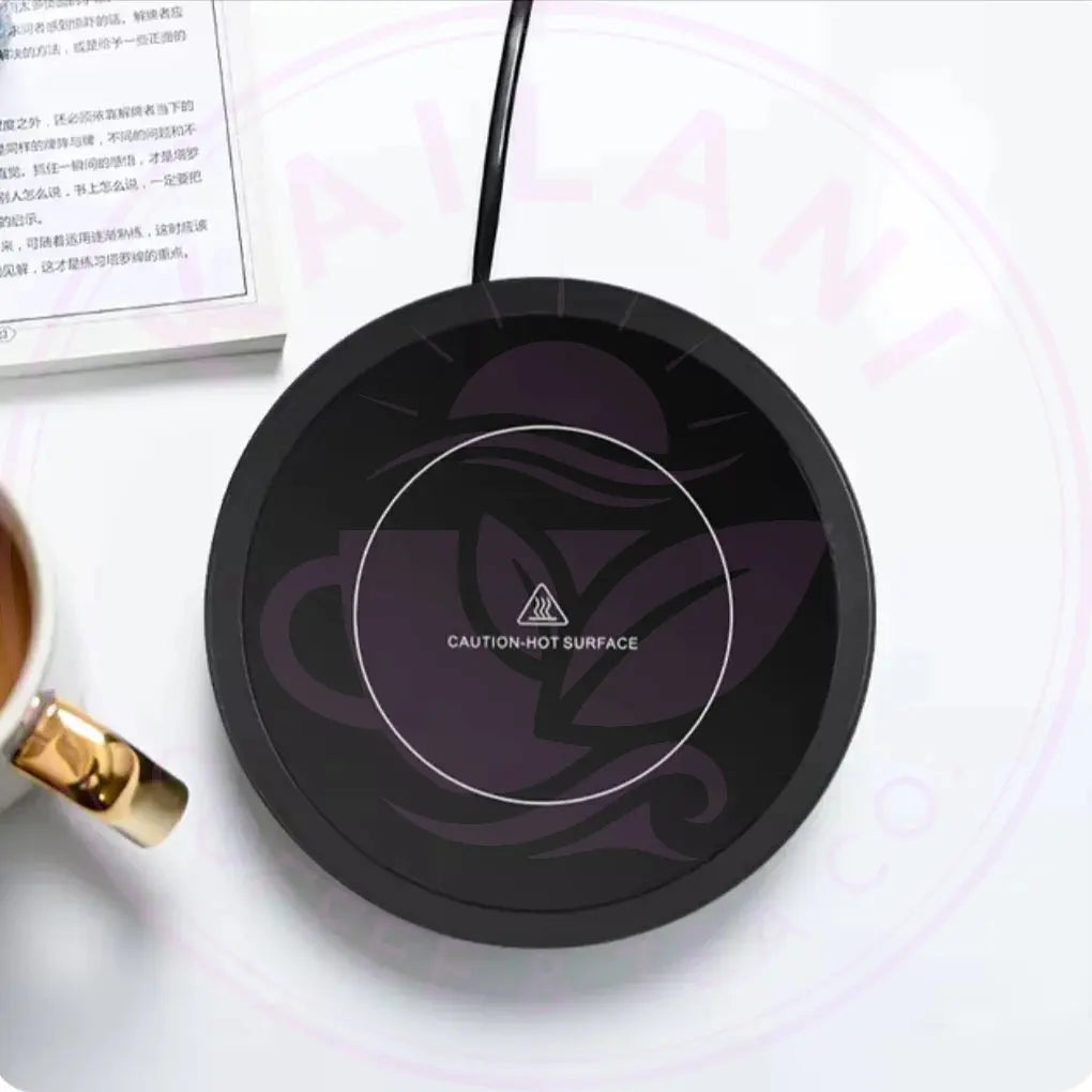 Versatile 110V/220V Electric Coffee Mug Warmer - Keep Your Drinks Hot with Our Stylish Heating Pad Coaster! Perfect for Tea, Milk, and More!