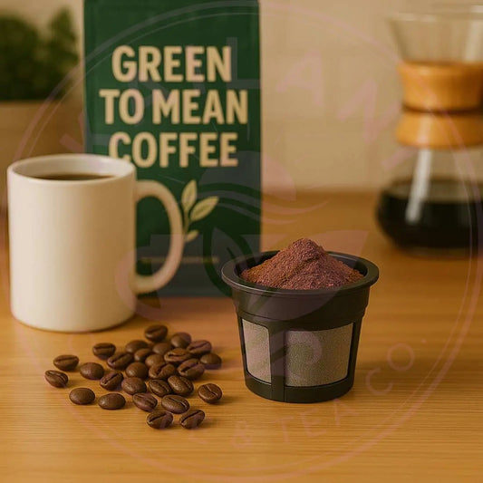 Reusable Brew Pods Green to Mean Coffee