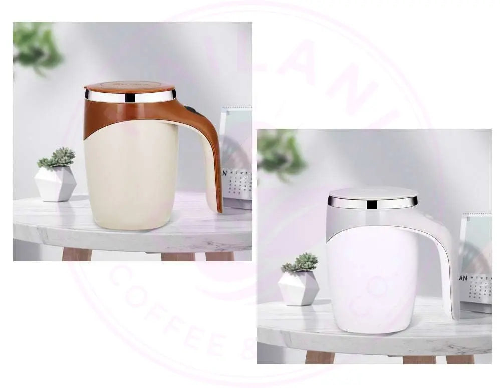 Rechargeable Model Automatic Stirring Cup Coffee Cup High Value Electric Stirring Cup Lazy Milkshake Rotating Magnetic Water Cup Royalessencelux