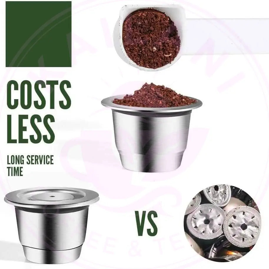 Refillable Espresso Capsules - Nespresso Compatible DailySale