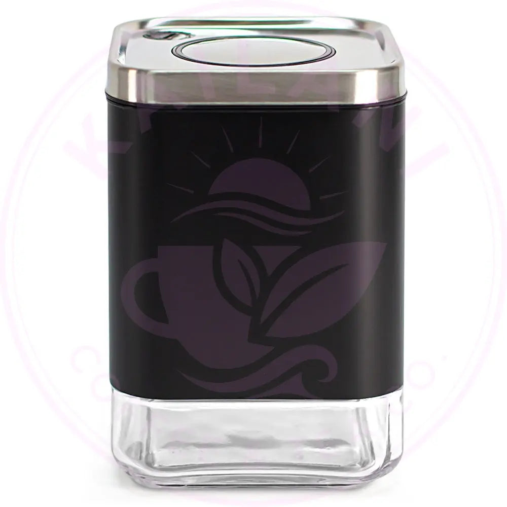 8oz Square Glass Storage Container, KF3020S Kaffe Products