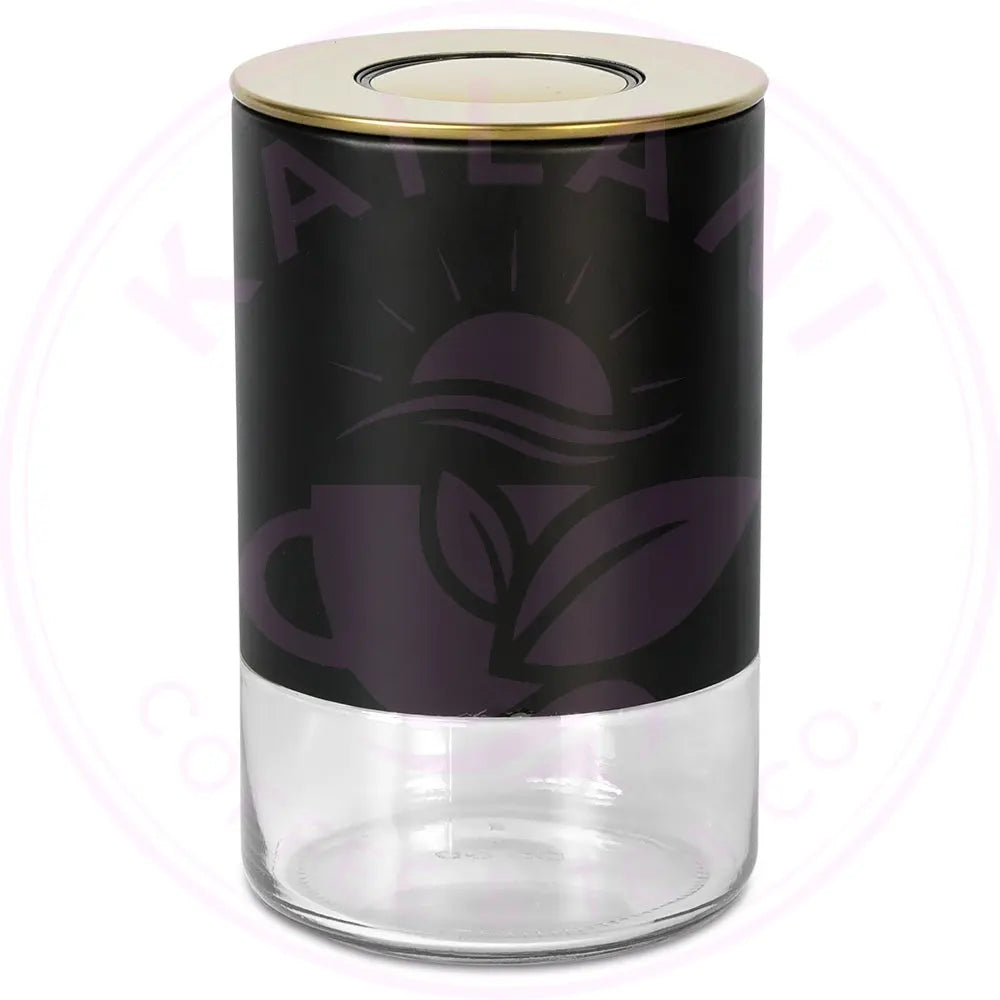 Glass Storage Container 8oz - Airtight Coffee Canister Kaffe Products