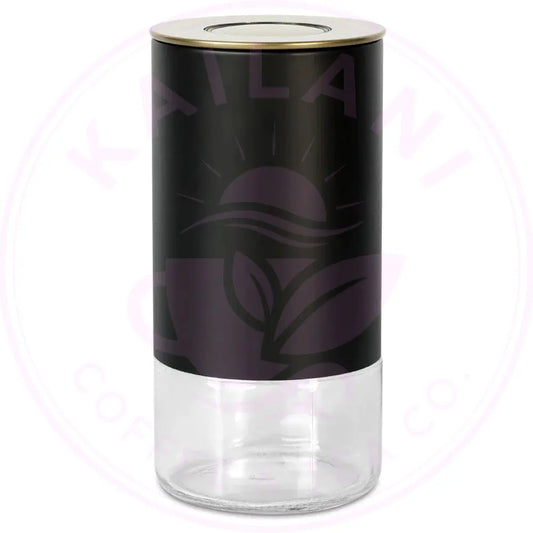 12oz Round Glass Storage Container, KF3031G Kaffe Products