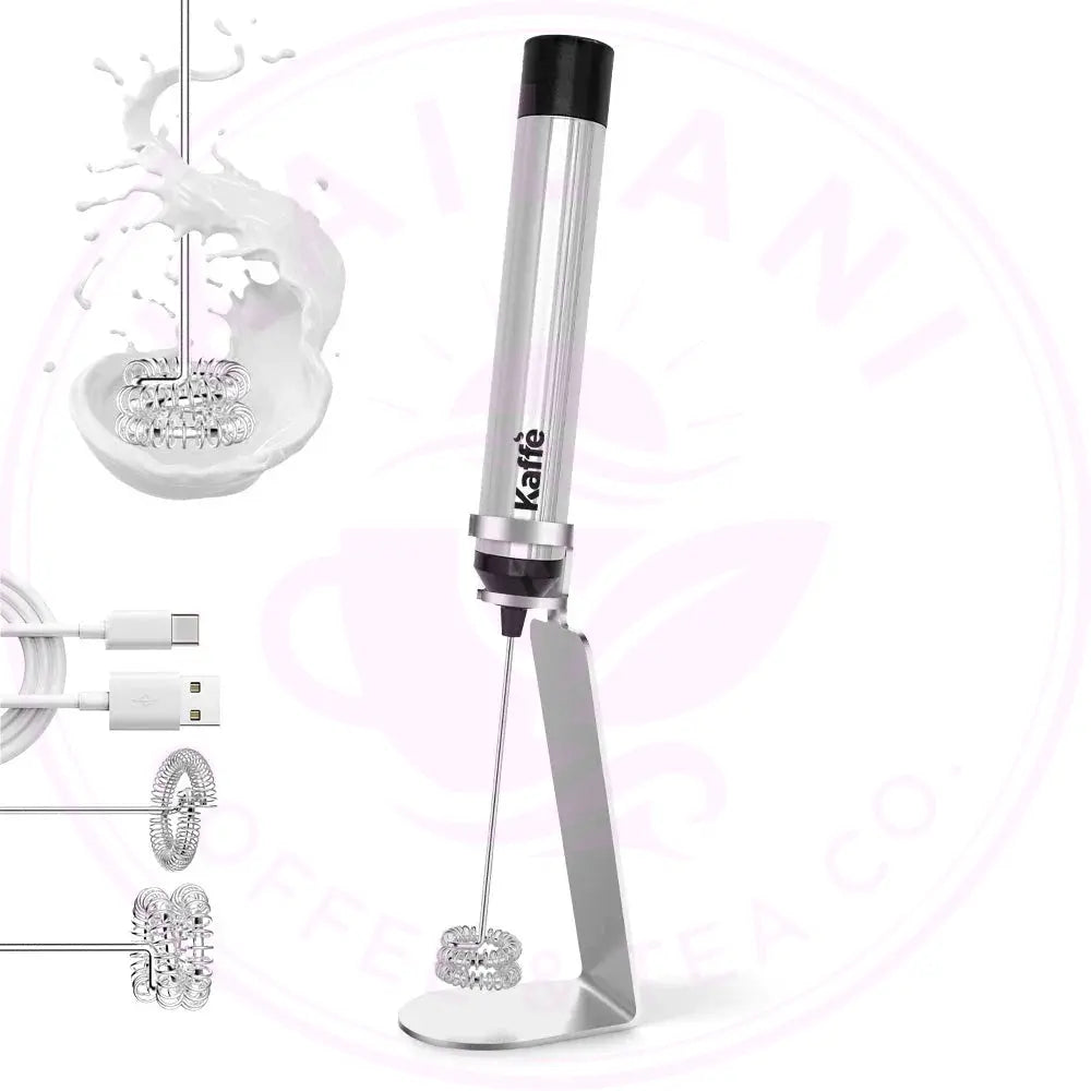 Handheld Milk Frother (USB Rechargeable), KF6022 Kaffe Products