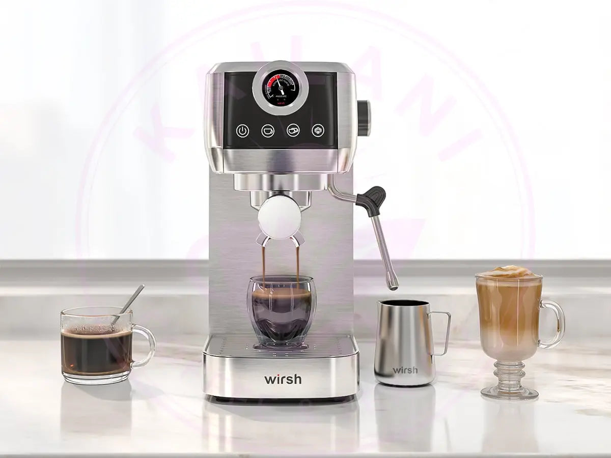 Espresso Machine 20 Bar - Wirsh Home Barista Plus