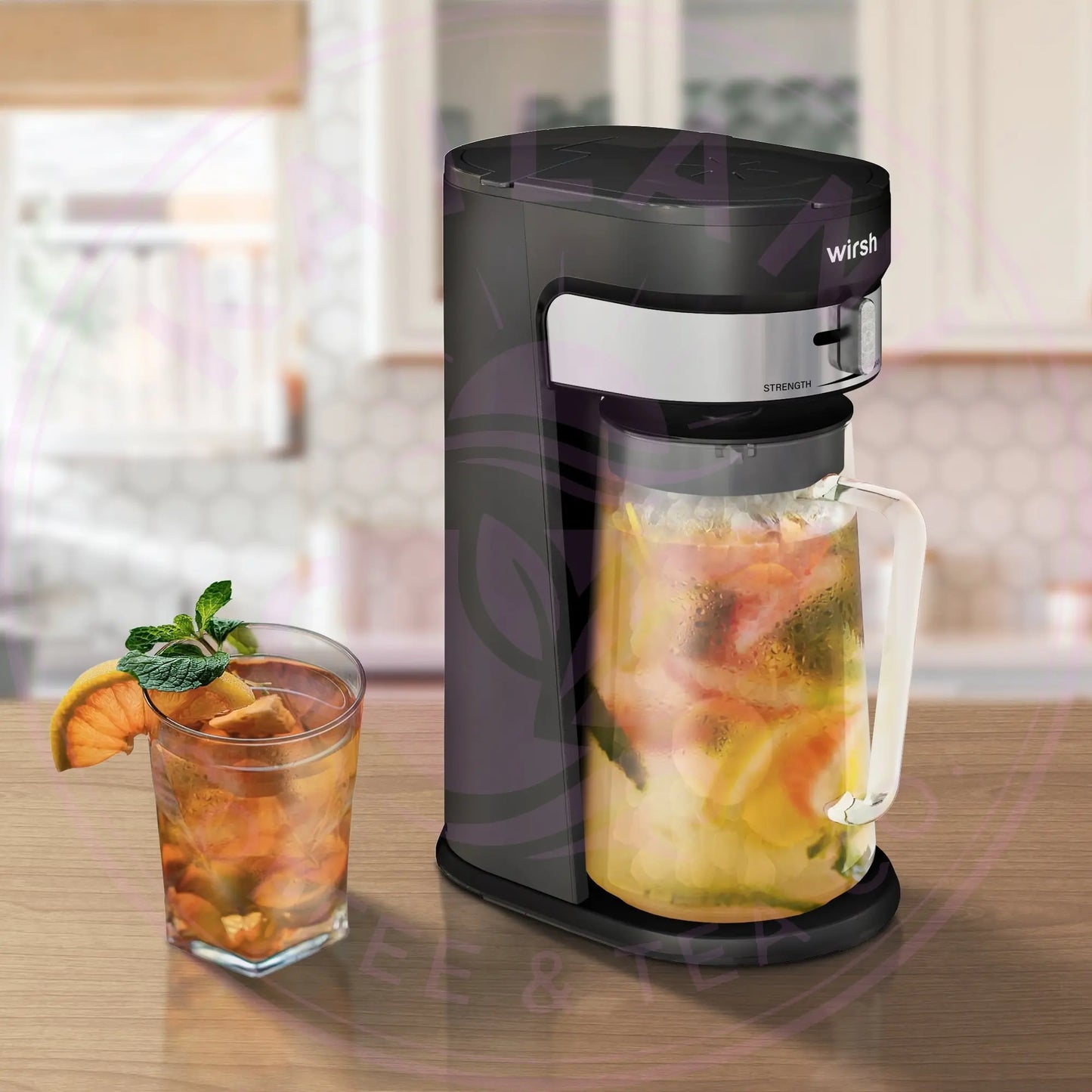 Iced Coffee & Tea Maker - Wirsh 85 oz Pitcher